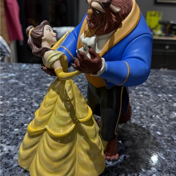 â¨Vintage WDCC Beauty Beast Dance Figurine Disney Magic in Hand-Painted Porcelain - Picture 3 of 14